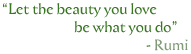 Rumi Quotation